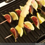 recette - fruits - plancha