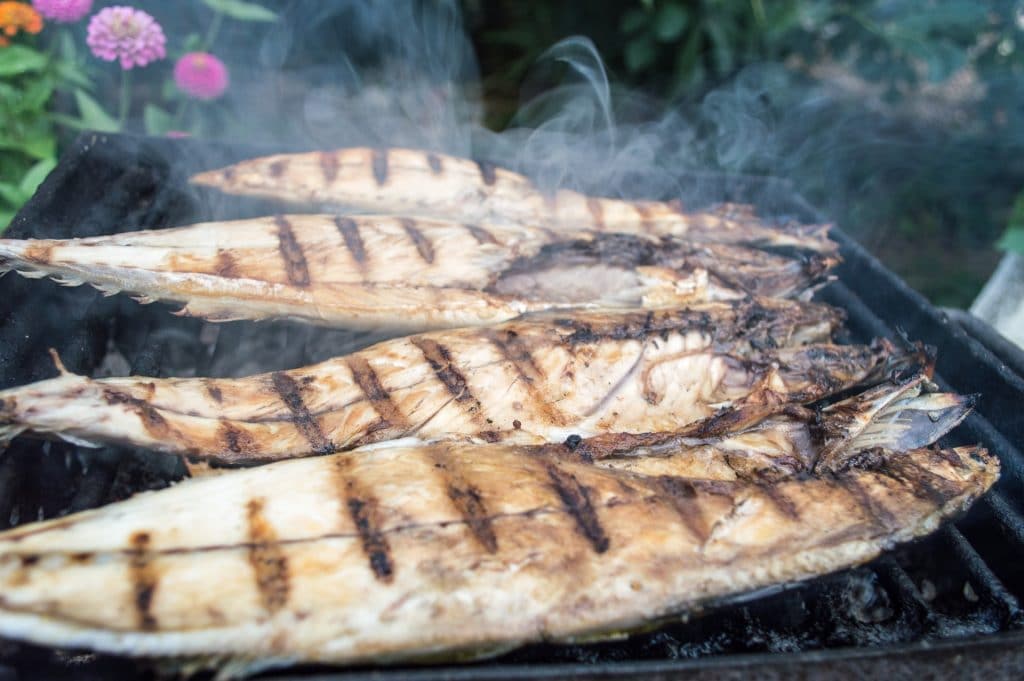 filet maquereau griller